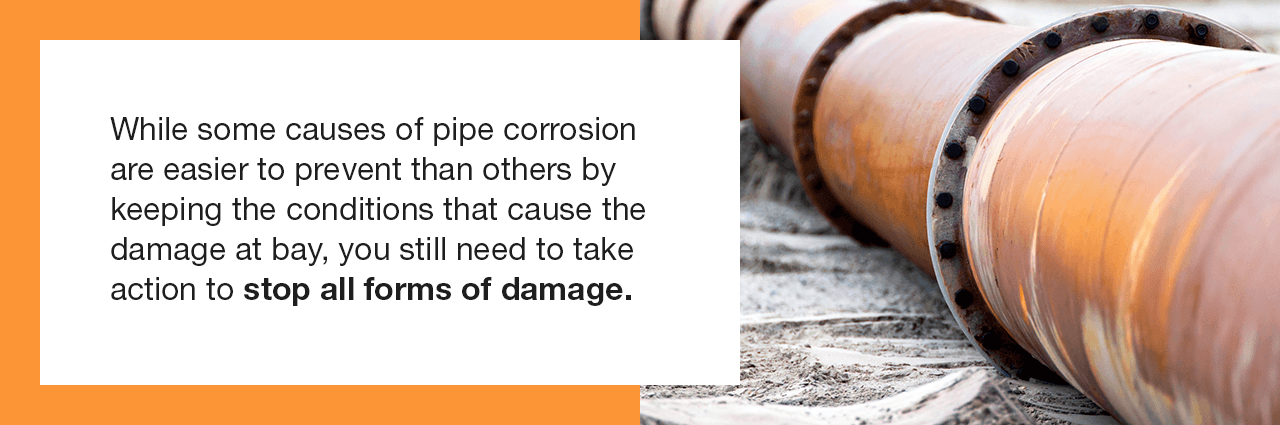 how to prevent corrosion